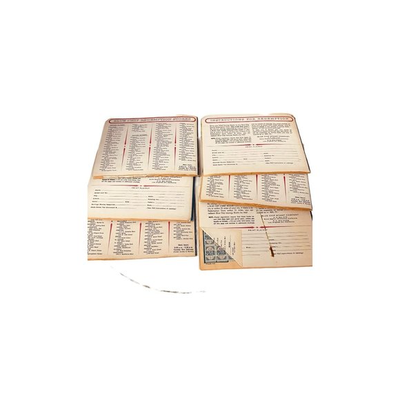 Vintage Blue Chip Savings Book Regular and Super Ten Stamps 1960 Blue - Picture 7 of 8